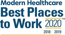 Modern Healthcare Best Places to Work 2020 award