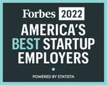 Forbes 2022 America's Best Startup Employers award