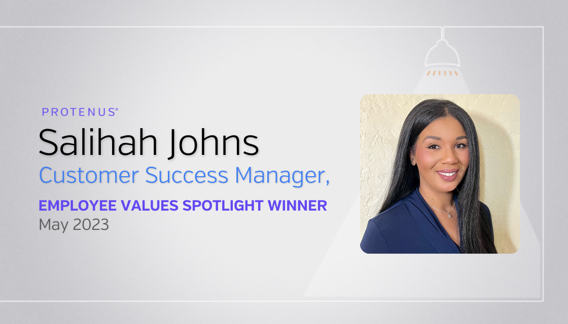 Salihah Johns, Customer Success Manager May 2023 Employee Spotlight